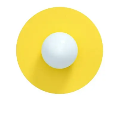 Swedish Ninja - Candy Big Circle S Wandleuchte, gelb