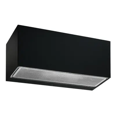 Norlys - Asker Big Up/Down LED Außenwandleuchte Schwarz