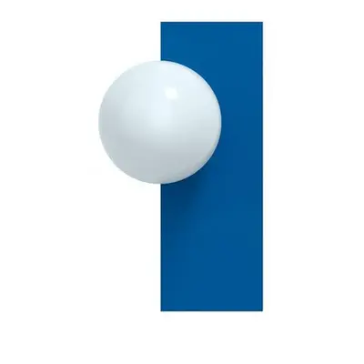 Swedish Ninja - Candy Big Rectangle Wandleuchte, blau