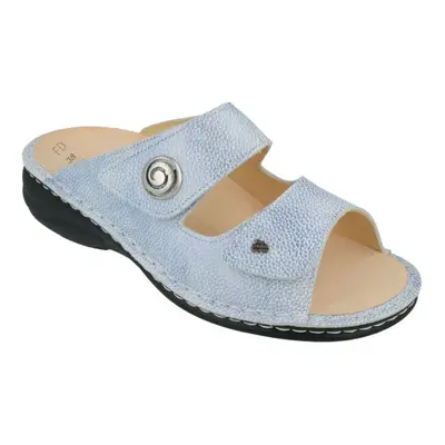 Finn Comfort Pantolette Colina hellblau