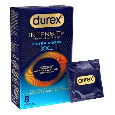 Kondome "Intensity XXL" Latexfrei (56 mm/8 Stk.) von Durex
