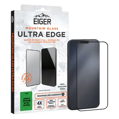 Eiger iPhone 16/15/14 Pro Ultra Edge Display-Schutzglas