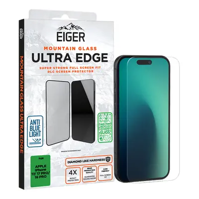 Eiger iPhone 17/17 Pro/16 Pro Ultra Edge Display-Schutzglas