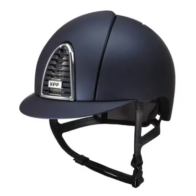 KEP Reithelm Cromo 2.0 Textil - Blau/Blau -  Farbe: Blau/Blau, Reithelmgrössen: 58