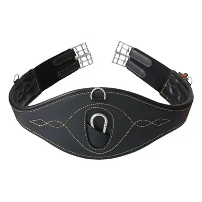 Kentucky Sattelgurt anatomisch - Schwarz -  Länge: 125 cm, Farbe: Schwarz