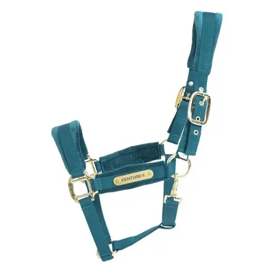 Kentucky Halfter Velvet - Smaragdgrün -  Grösse Pferd: Pony, Farbe: Smaragdgrün
