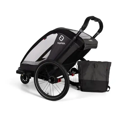 Hamax Fahrradanhänger Fahrradanhänger Coccon ONE grau/schwarz