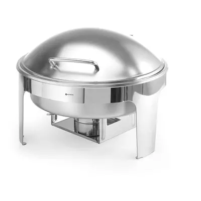 HENDI Chafing Chafing Dish rund, satiniert Profi Line, 6L, 465x420x320mm