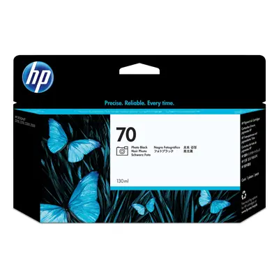 HP 70 Fotoschwarz DesignJet Druckerpatrone, 130 ml