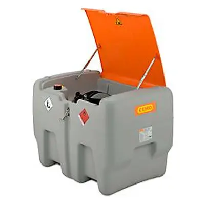 Mobile Tankstelle CEMO DT-Mobil Easy 440 l, Premium Elektropumpe 12V, 40l/min, Zähler K24, Schlauchaufroller, Automatik-Zapfpist