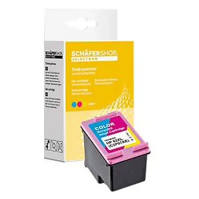 Schäfer Shop Select Tintenpatrone, ersetzt HP 62 XL (C2P07AE), Einzelpack, Tri-Colour