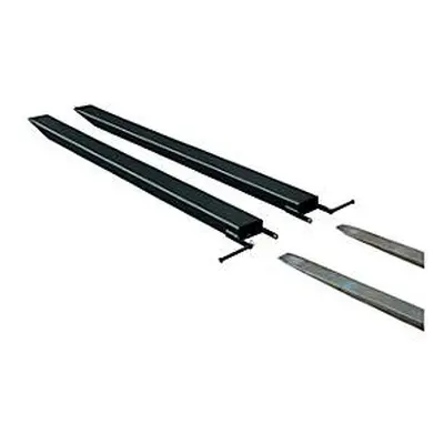 Gabelverlängerung für Flurförderzeuge, offene Ausführung, L 2000 x B 80 x 40 mm, schwarz