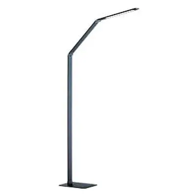 LED-Stehleuchte Geri, aus Aluminium, 3-fach dimmbar, Leuchtdauer ca. 30.000 Std., grau