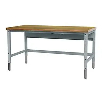 Packtisch Bedrunka+Hirth Komfort, Grundtisch, 2 Motoren, elektrisch höhenverstellbar, bis 300 kg, Buche-Multiplex-Arbeitsplatte,