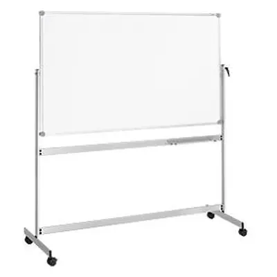 MAUL Wende-Whiteboard Revolve, mobil, beschichtet, 1000 x 1800 mm