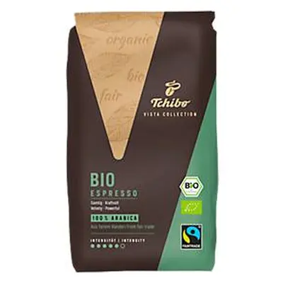 Tchibo Vista Collection Bio Espresso, 1 kg, ganze Bohnen