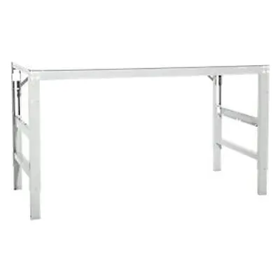 Arbeitstisch Ergo, Elektro-Hydraulik, Platte PVC Dekor, 1000 x 800 mm, lichtgrau