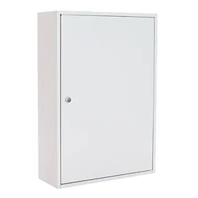 Rottner Schlüsselschrank S 200, mit Zylinderschloss, für 200 Schlüssel, B 380 x T 80 x H 550 mm, lichtgrau