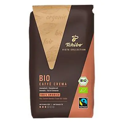 Tchibo Vista Collection Bio Caffè Crema, 1 kg, ganze Bohnen