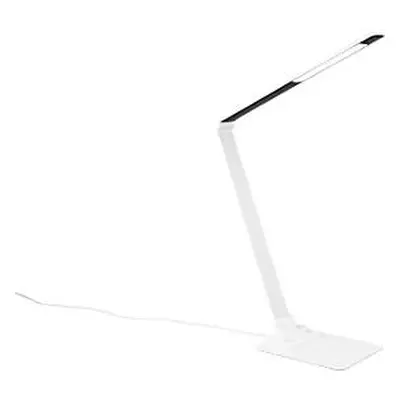 TRIO LED-Tischleuchte TRAVIS, 6,5 W, 650 lm, dimmbar, USB-Ladefunktion, weiss