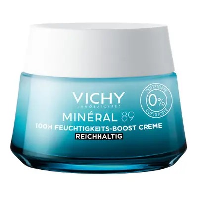 Vichy Minéral 89 Gesichtscreme FF J Rich Topf 50 ml