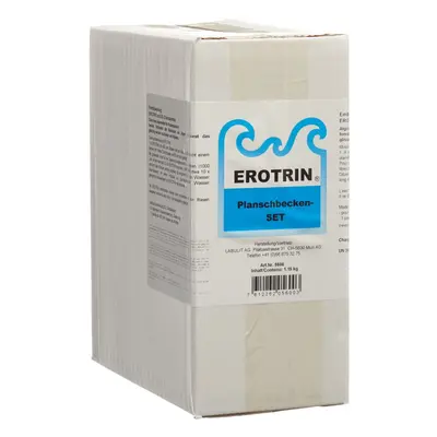 Erotrin Planschbecken Set Antialgen/Chlor 1.2 kg