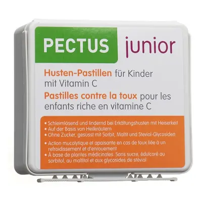 Pectus Junior Hustenpastillen für Kinder mit Vitamin C Ds Stk