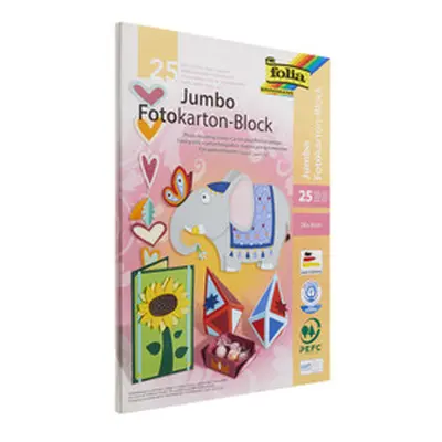 Folia Jumbo-Fotokartonblock | 300 g/m²