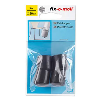 Fix-O-Moll Fusskappe für Rundrohr | 20 mm | 4 Stück