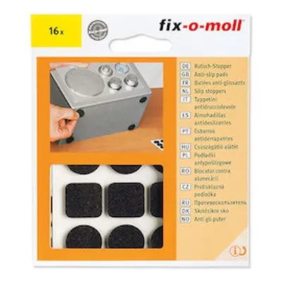 Fix-O-Moll Anti-Rutsch-Pads Moosgummi | 16 Stück