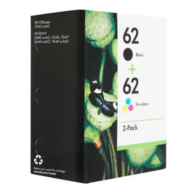 HP Tintenpatrone 62 OfficeJet Combopack N9J71Ae