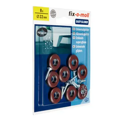 Fix-O-Moll Ptfe-Glider Massiv | 2 cm | 8 Stück