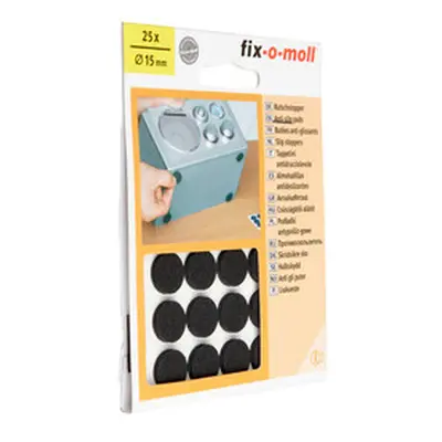 Fix-O-Moll Anti-Rutsch-Pads Rund | 1.5 × 1.5 cm | 25 Stück