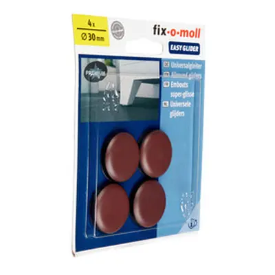 Fix-O-Moll Ptfe-Glider Selbstklebend | 3 × 5 cm | 4 Stück