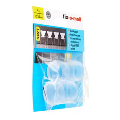 fix-o-moll Rohrkappen Soft, tranparent