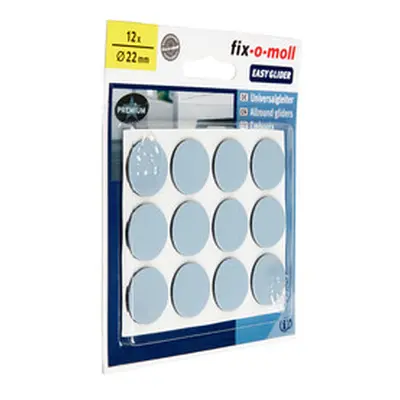 Fix-O-Moll PTFE-Glider | 2.2 × 2.2 cm | 12 Stück
