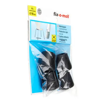 fix-o-moll Rohrkappe rutschhemmend, schwarz