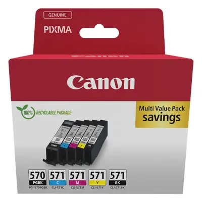 Canon PGI-570BK / CLI-571 BK/C/M/Y Tinte Multipack