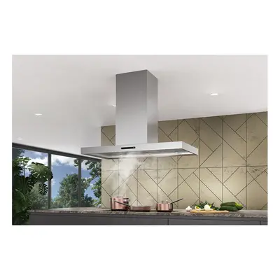 Wesco FHE Quadro 7-120 Dunstabzug Edelstahl Abluft