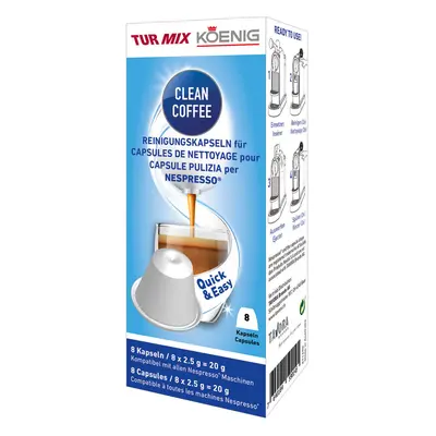 KOENIG/Turmix Clean Coffee für Nespresso-Maschinen