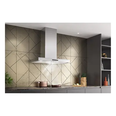 Wesco WHE Quadro Rand 7-90 Dunstabzug Edelstahl Abluft