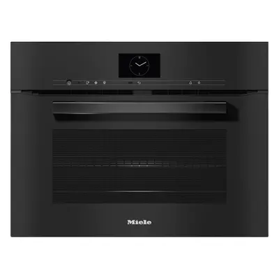 Miele H7640-60BM SW Kompaktbackofen mit Mikrowelle Obsidianschwarz
