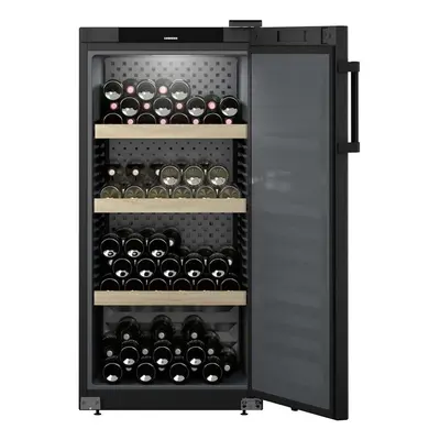 Liebherr WSbl 4201 GrandCru Weinlagerschrank Schwarz rechts