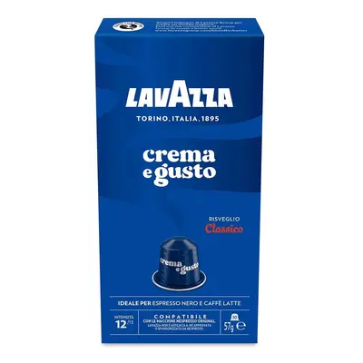 Lavazza Crema e Gusto Classico Kaffee 10 Aluminium Kapseln (Nespresso®)