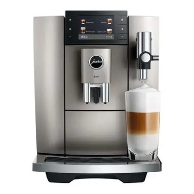 JURA E8 Kaffeevollautomat Midnight Silver (SD)