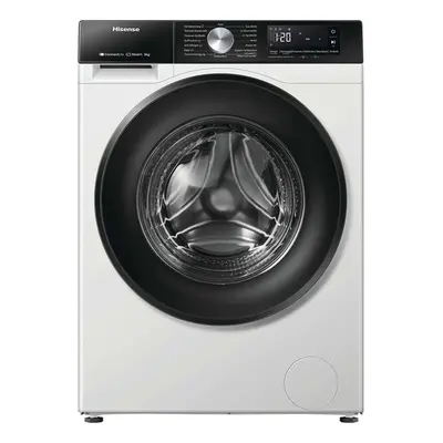 Hisense WD3S 8043BW3 Waschtrockner Weiss/Schwarz links