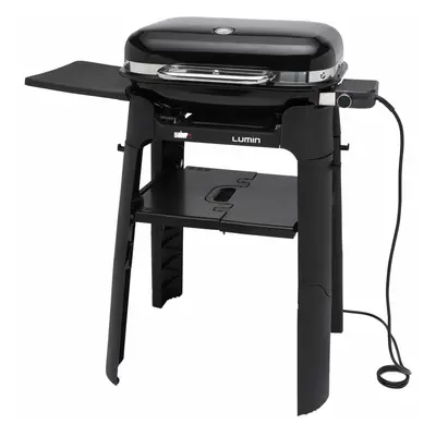 Weber Lumin Elektrogrill mit Stand Schwarz