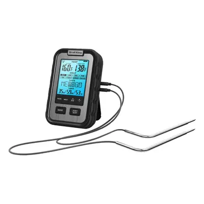 Broil King Digitales Thermometer – Holzkohle/Briketts/Grill Anzünder – schwarz
