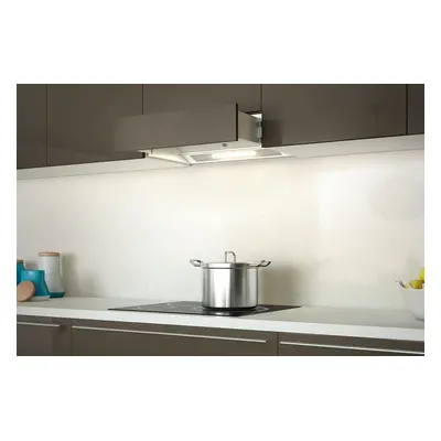 Wesco EVM 8-55 weiss Einbauhaube CH-Norm – Einbau Dunstabzug