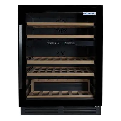 Kibernetik WKE 46 Einbau Weinklimaschrank – Einbau Weinkühlschrank – schwarz